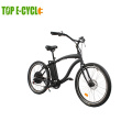 2017 hot selling beach cruiser e bike 48V 1000W electric beach cruiser bicycle for sale